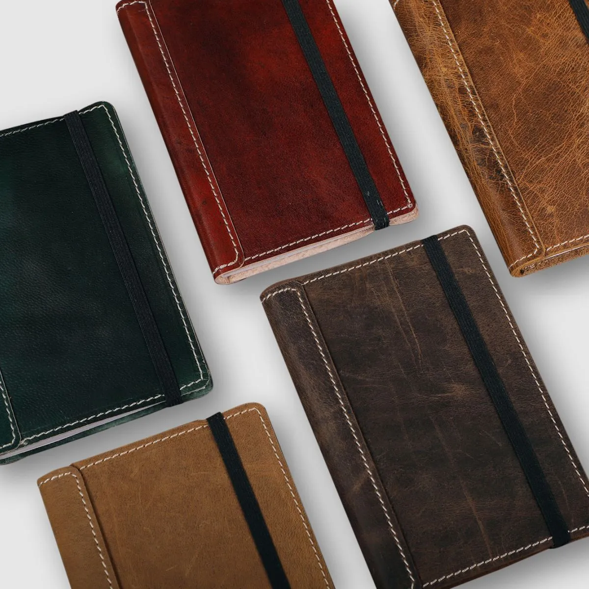 A6 Leather Art Pad- Tan Brown