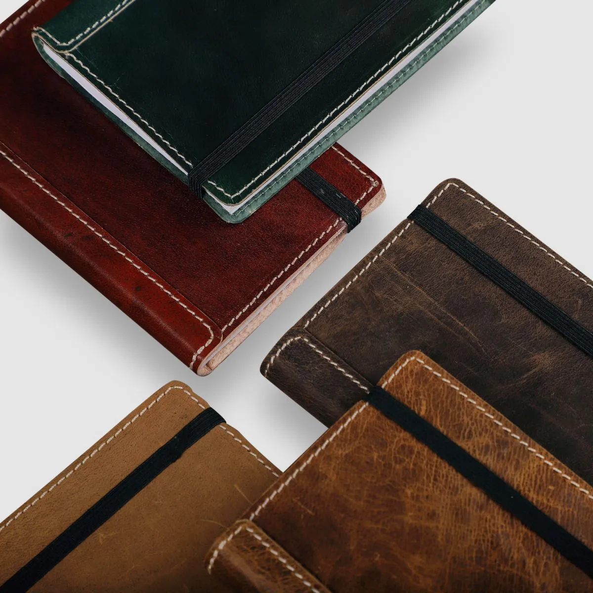 A6 Leather Art Pad- Tan Brown