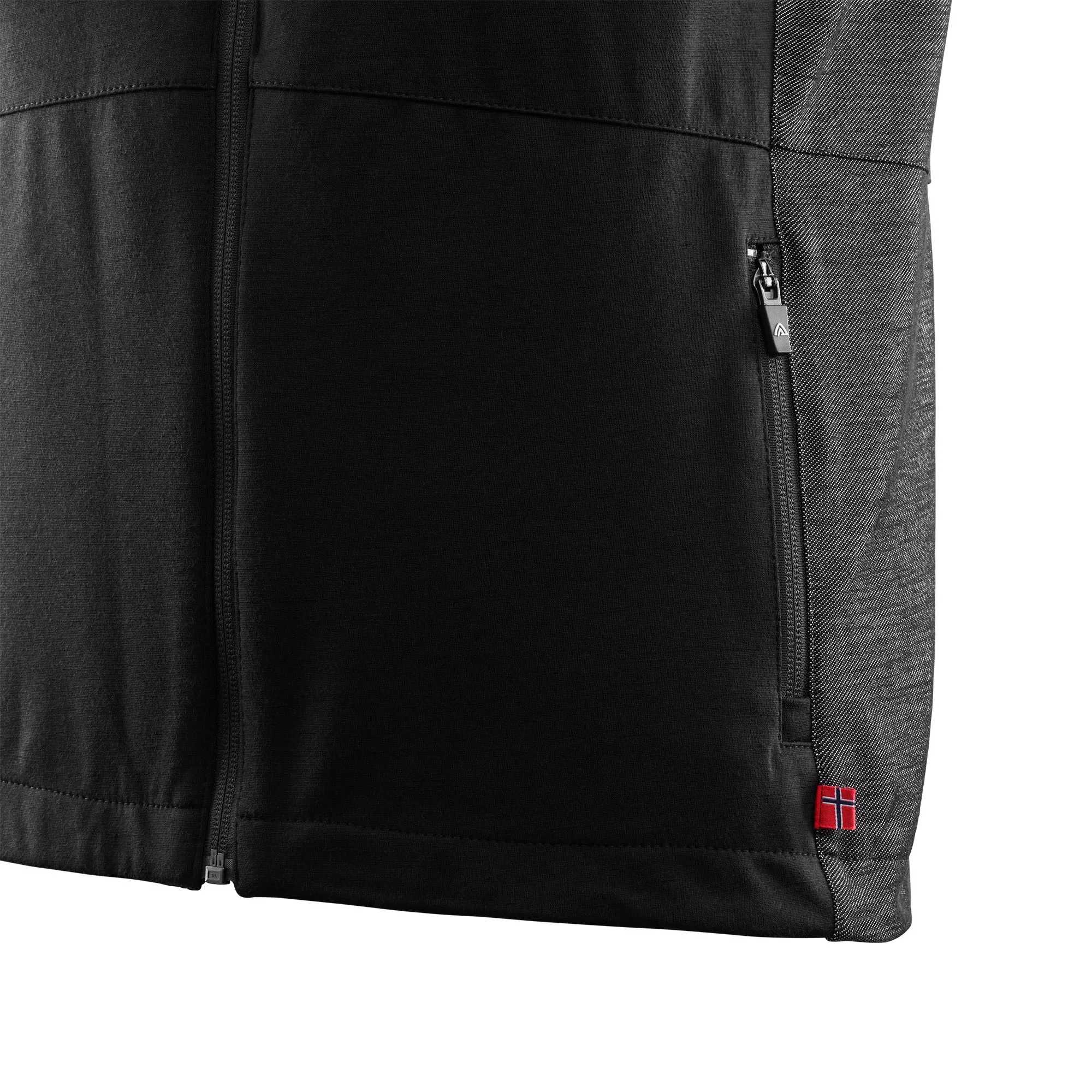 Aclima FlexWool Sports Vest Man Jet Black | Buy Aclima FlexWool Sports Vest Man Jet Black here | Outnorth