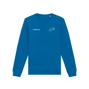 ACS Hillingdon Adult's Organic Cotton PE Sweatshirt - Royal Blue