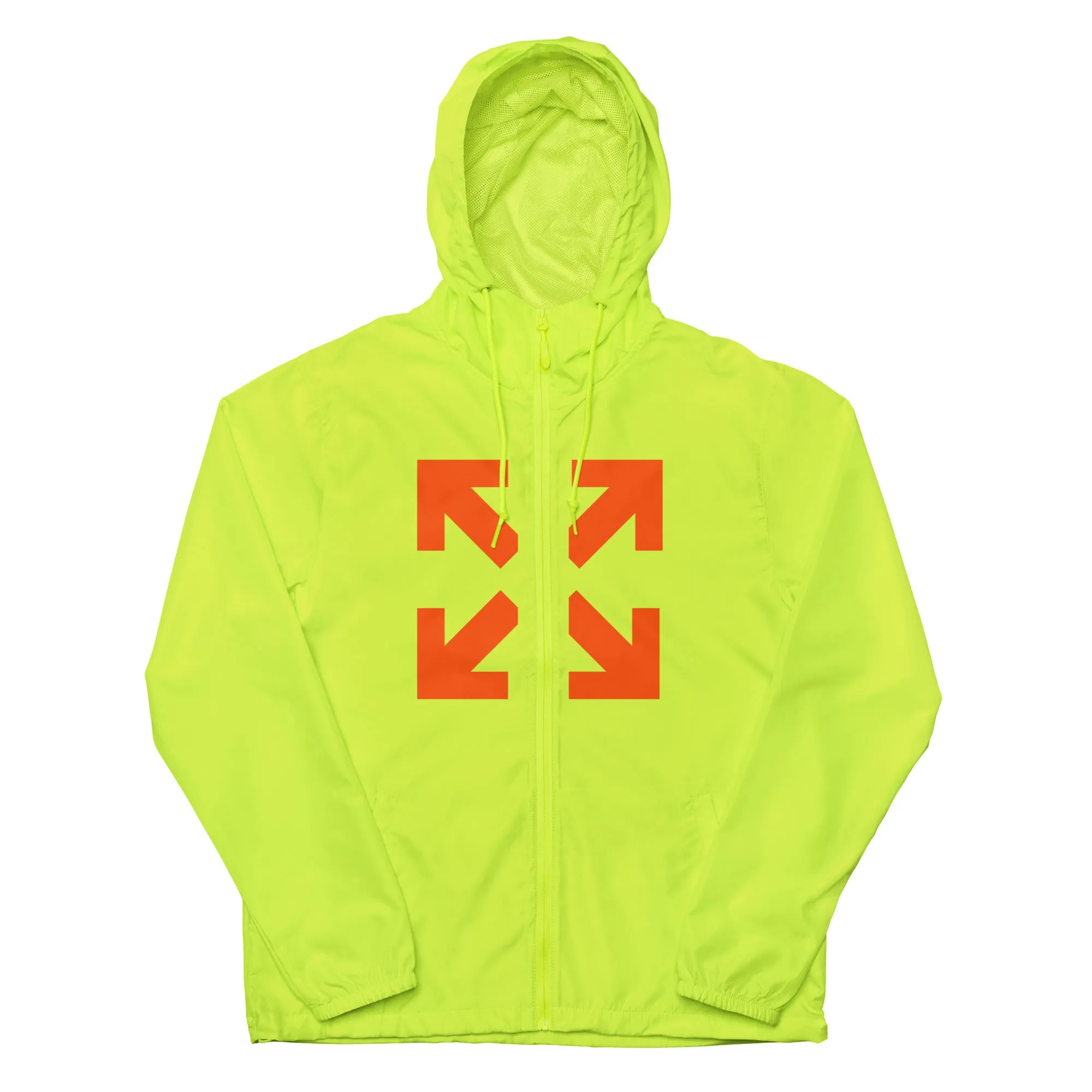 Black Mogul Under Construction Unisex lightweight zip up windbreaker