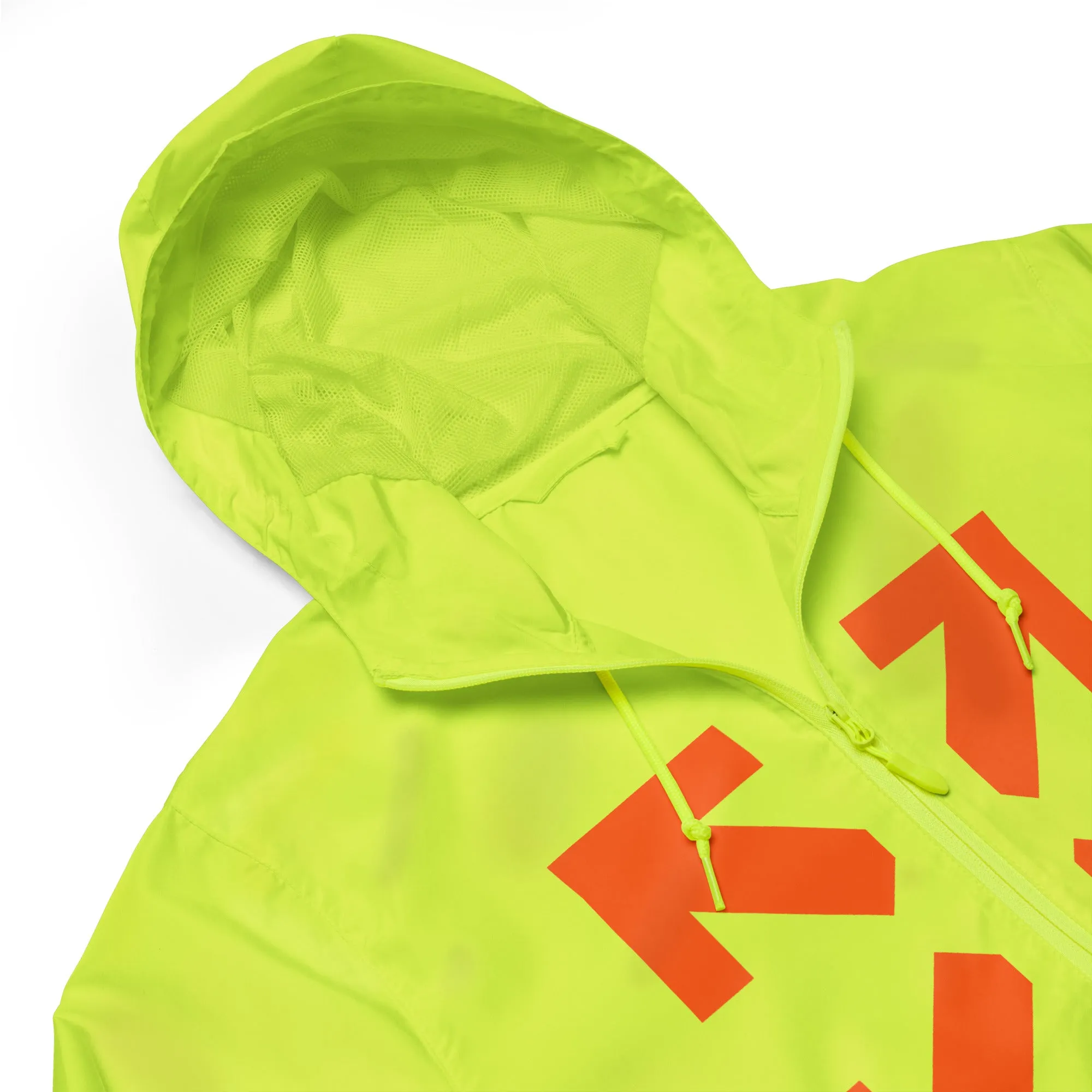 Black Mogul Under Construction Unisex lightweight zip up windbreaker