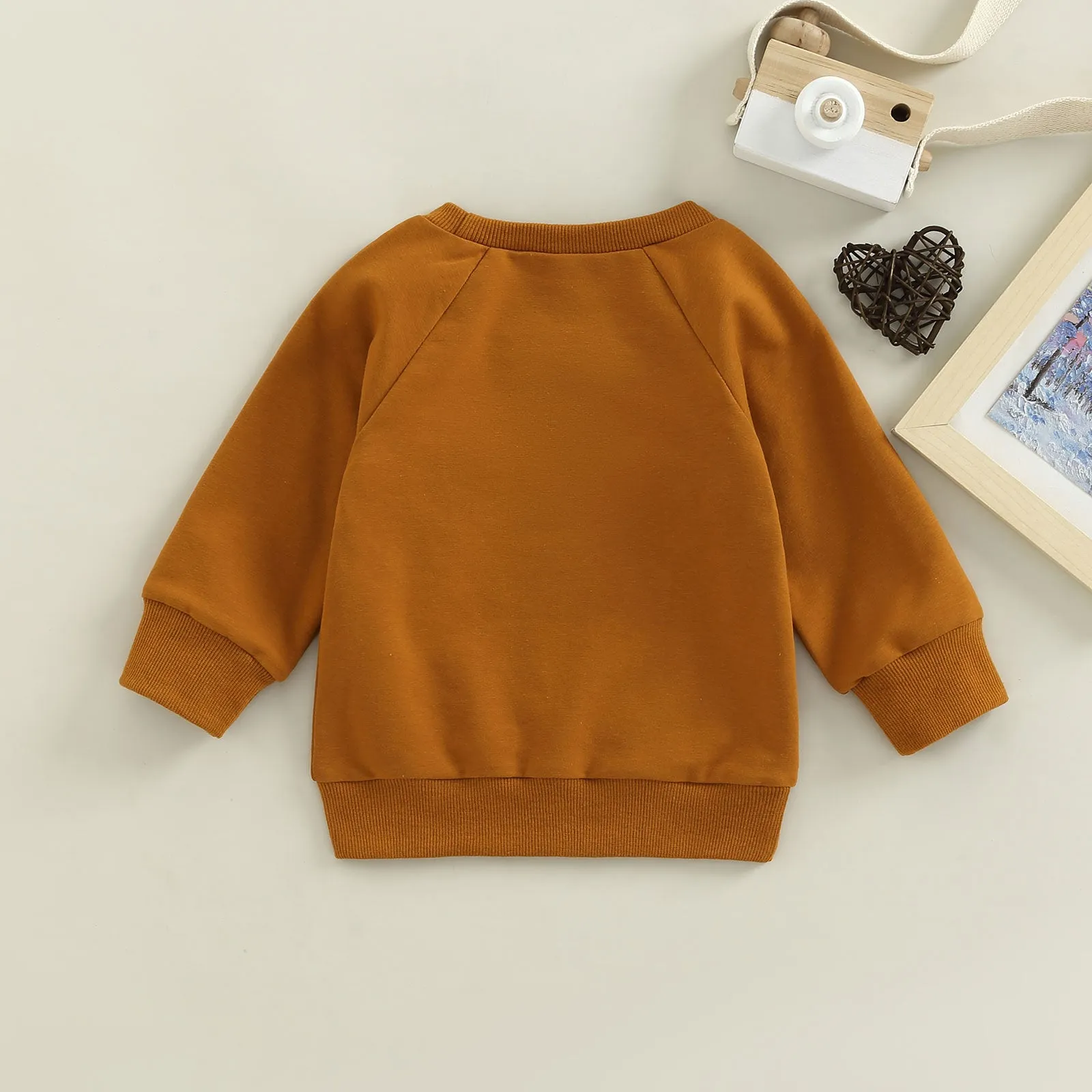 Brown Long Sleeved Sweatshirt "Game Day"