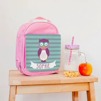 Children's Personalised Wise Owlet Water Bottle