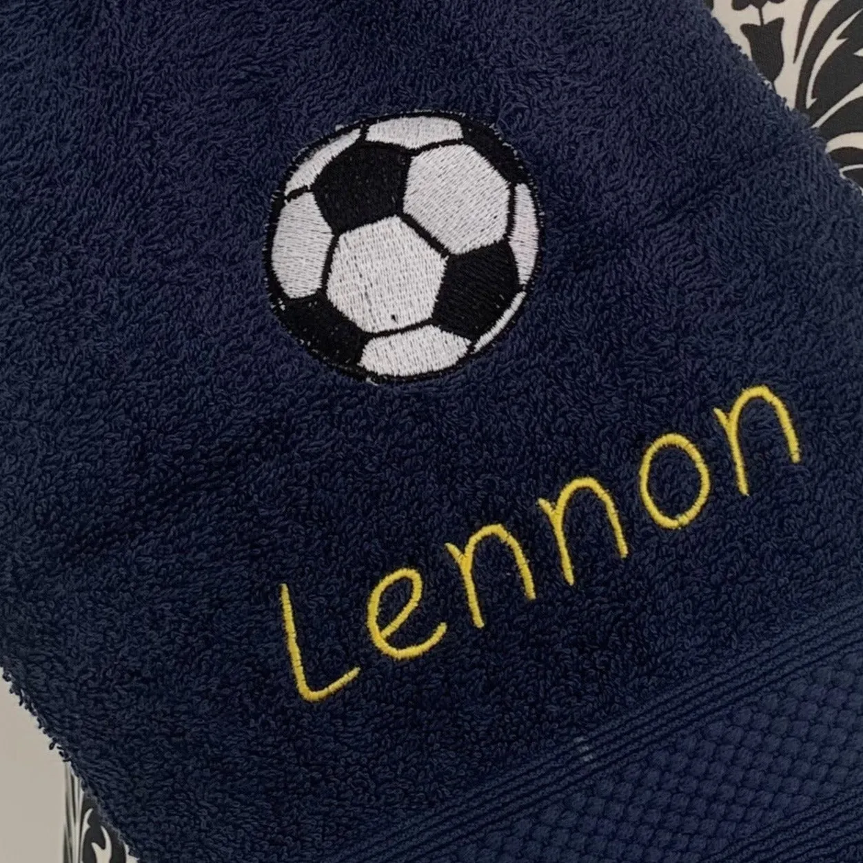 Football Gym Towel - Personalised