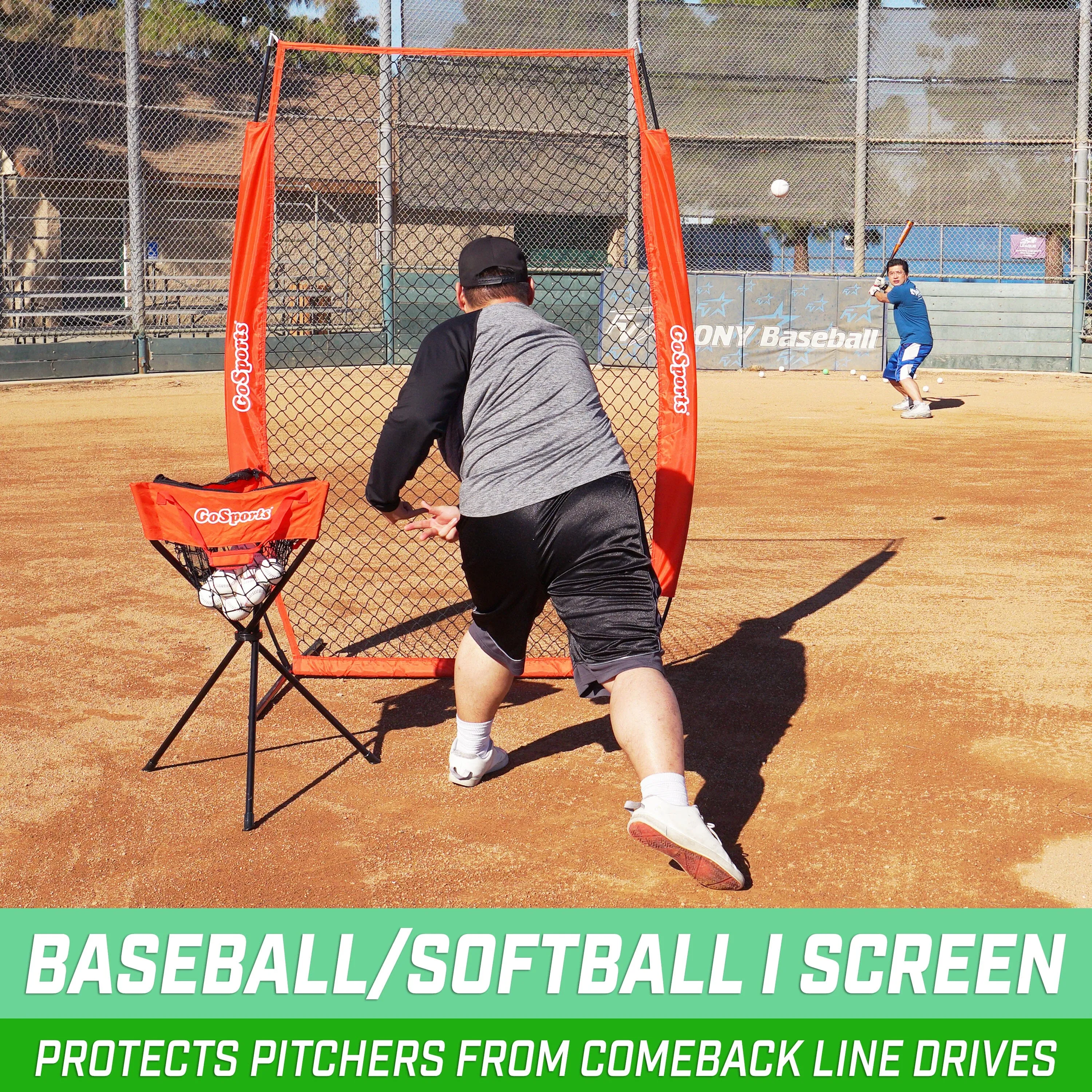 GoSports 7 ft x 4 ft I-Screen - Baseball & Softball