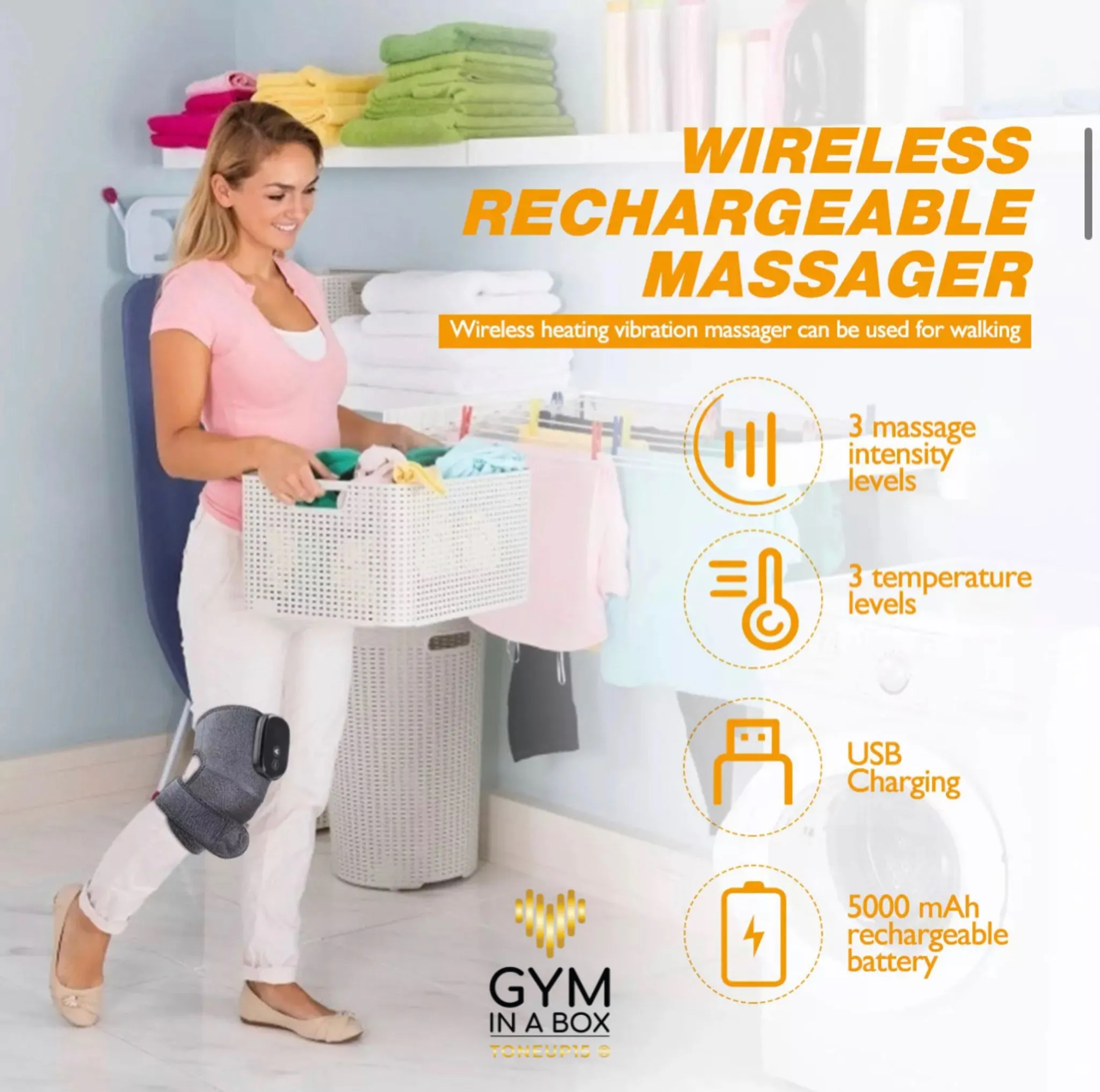 GYM IN A BOX®️ 3in1 Sports Therapy Massager