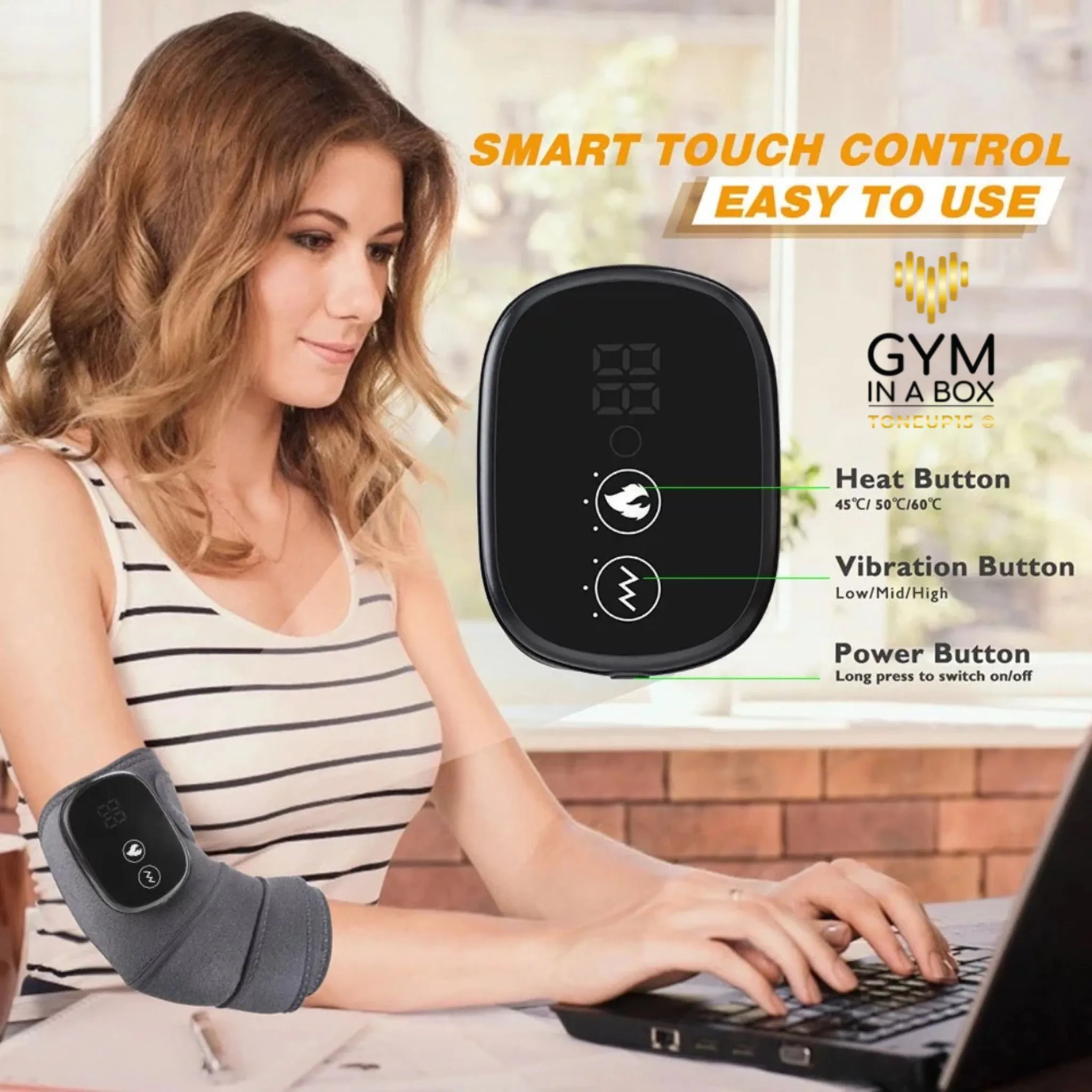 GYM IN A BOX®️ 3in1 Sports Therapy Massager