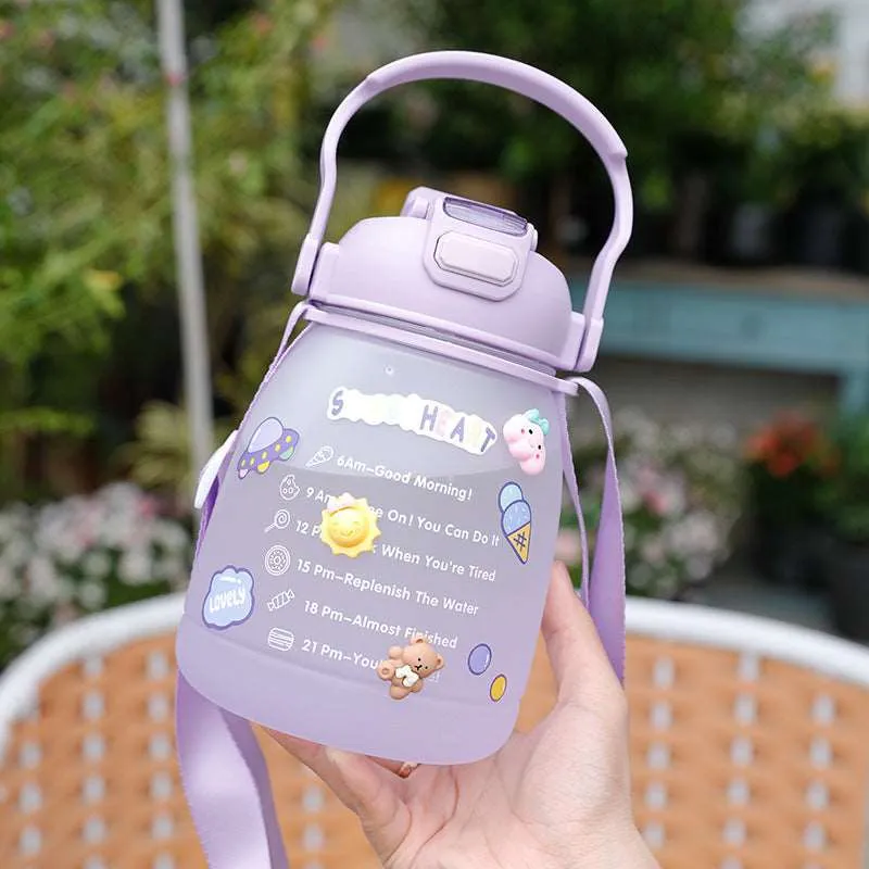 Kawaii Hydration Buddy Water Bottle