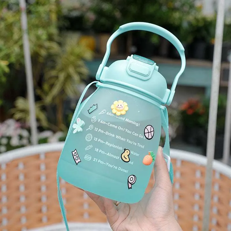 Kawaii Hydration Buddy Water Bottle