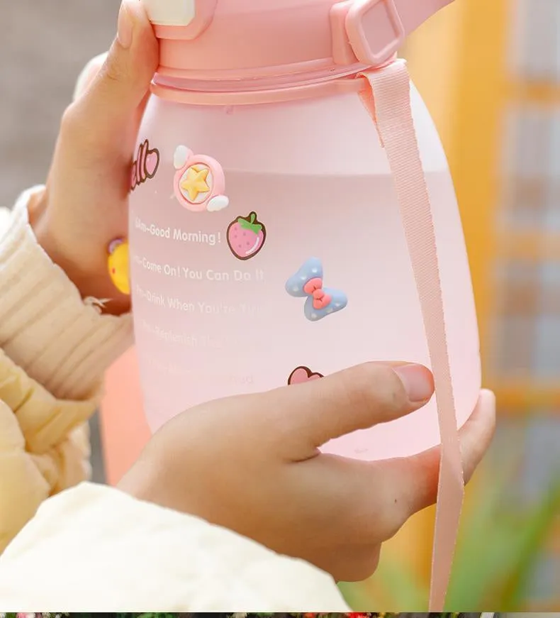 Kawaii Hydration Buddy Water Bottle