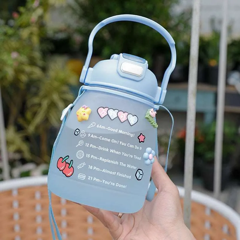 Kawaii Hydration Buddy Water Bottle