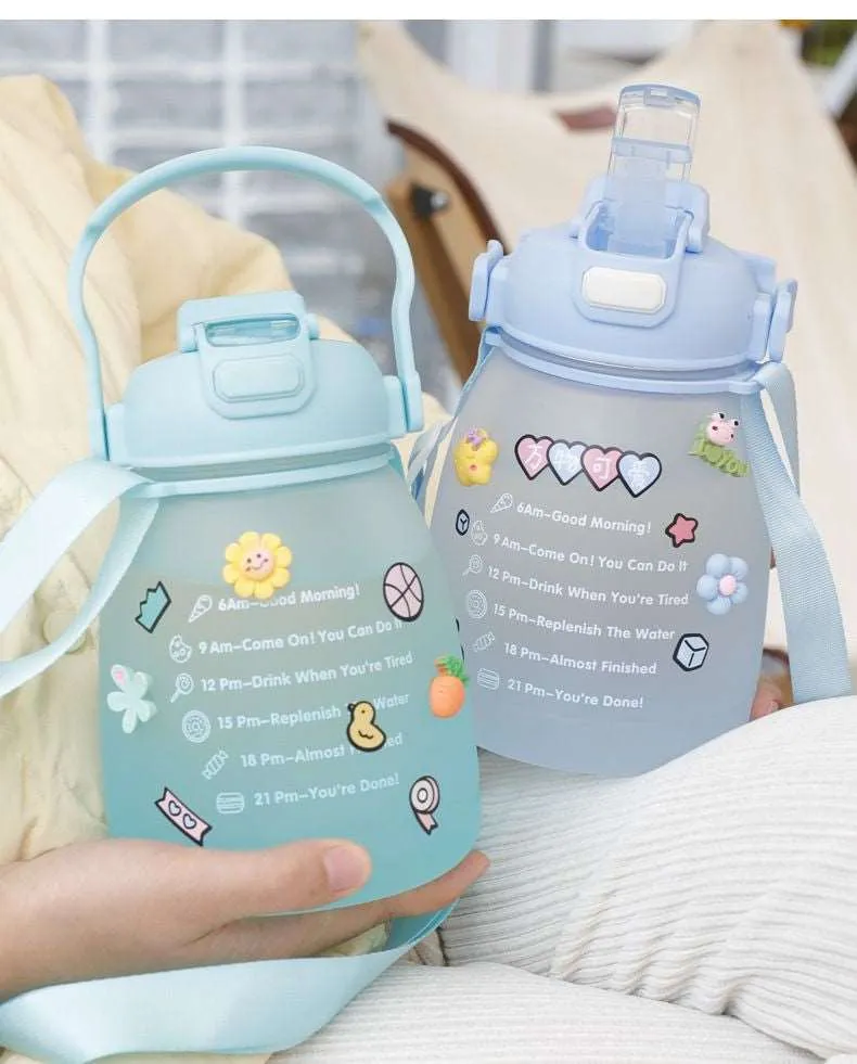 Kawaii Hydration Buddy Water Bottle
