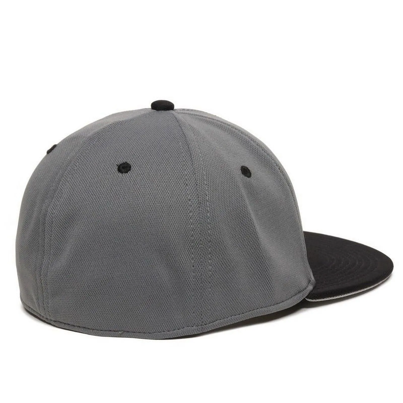 OC Sports 'Graphite Black' Polyester Bamboo Charcoal Proflex Cap