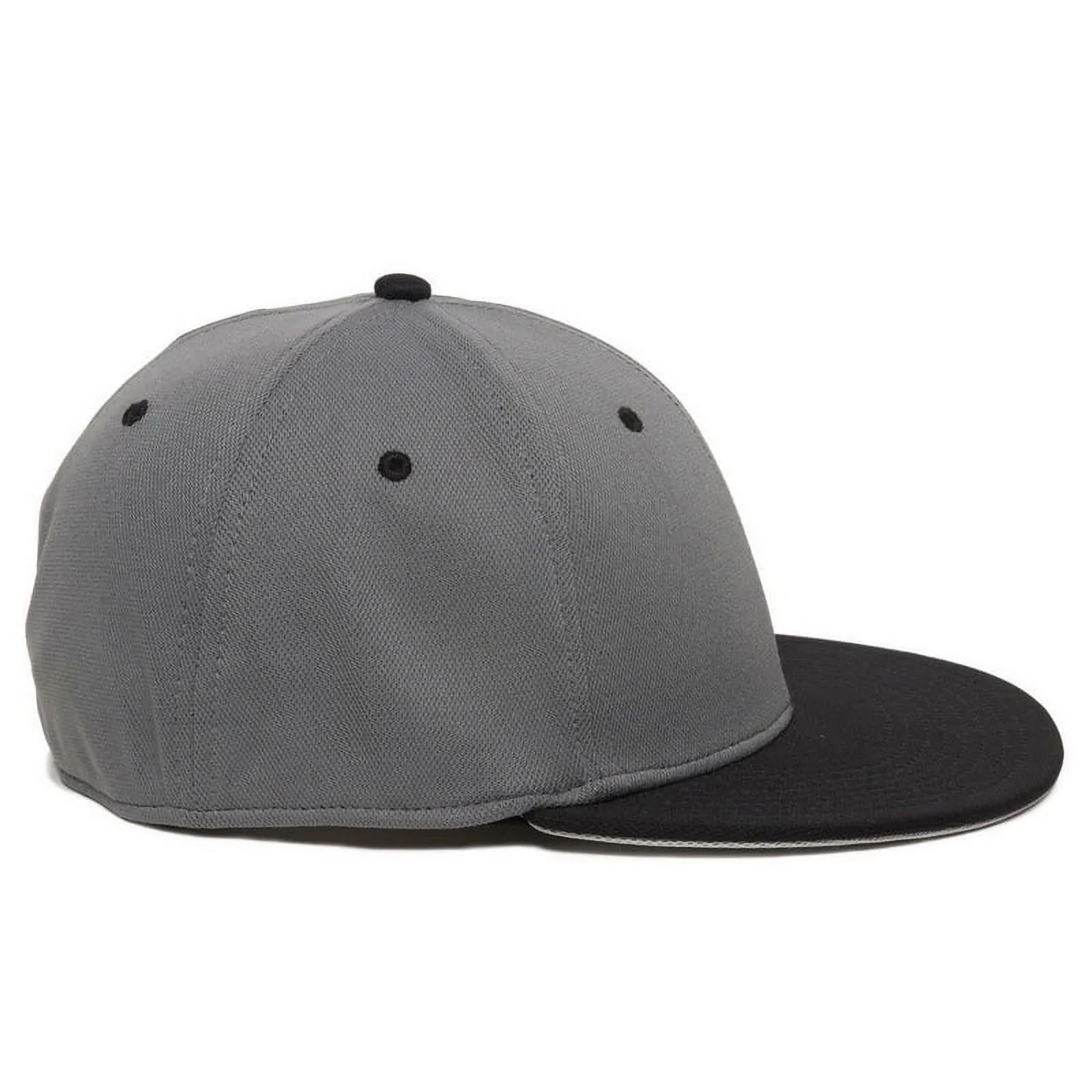 OC Sports 'Graphite Black' Polyester Bamboo Charcoal Proflex Cap