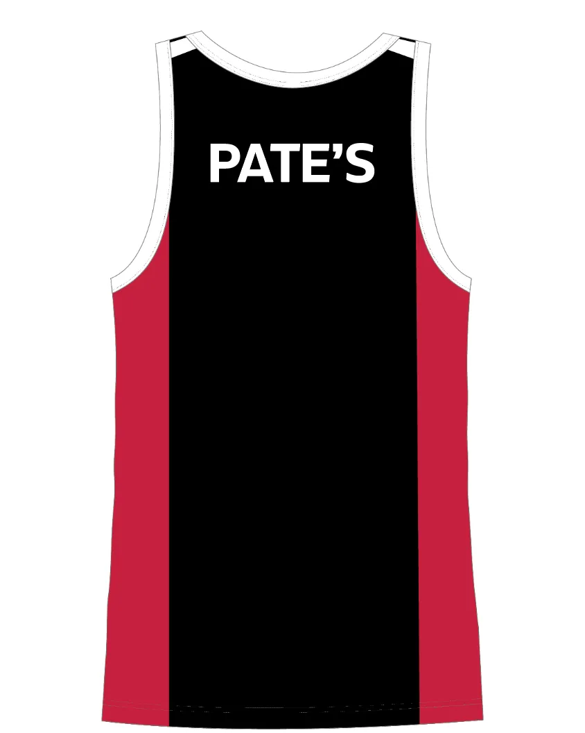 Pate's Kid's Athletics Vest - Black