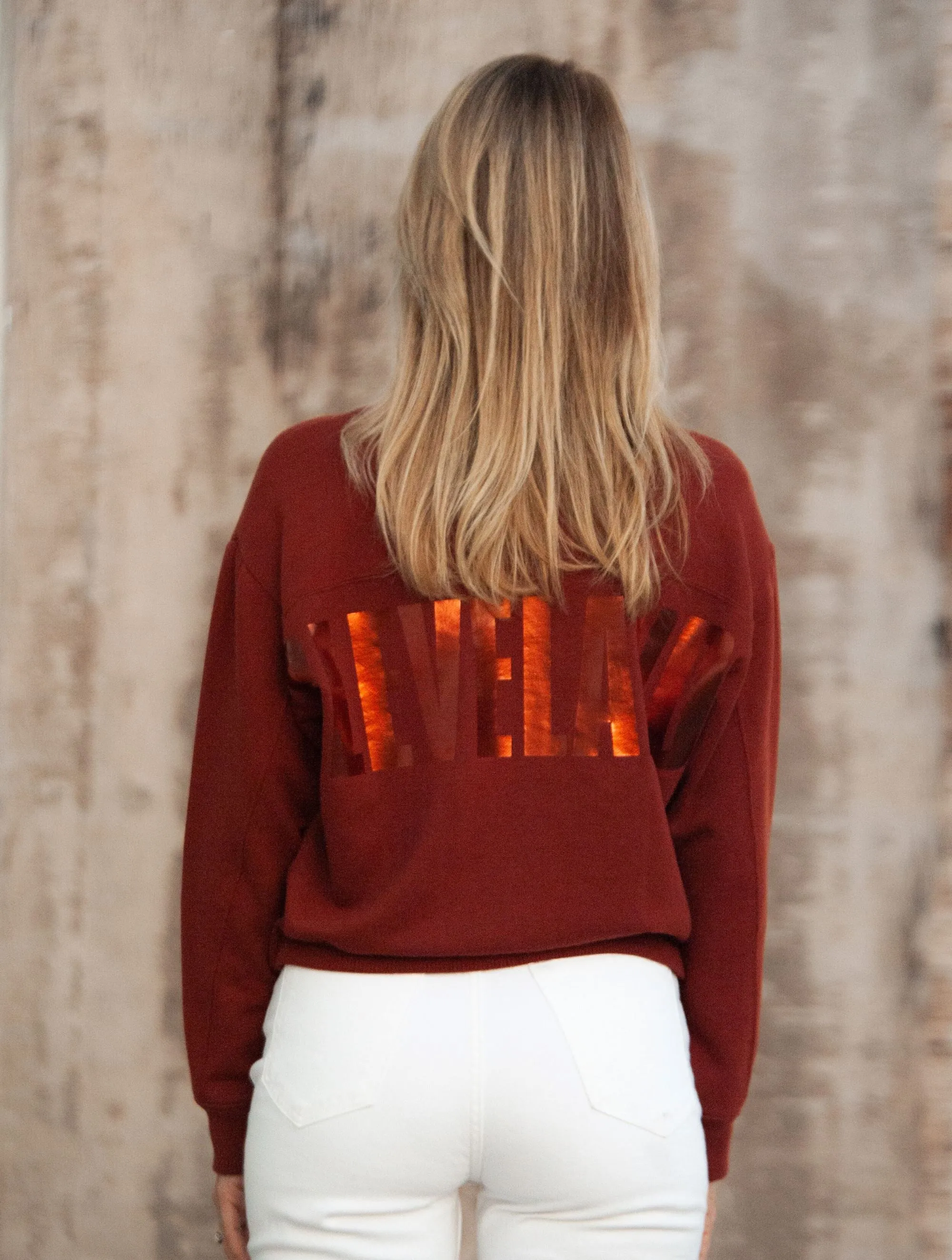 Rework Cleveland Browns Women's Sweatshirt