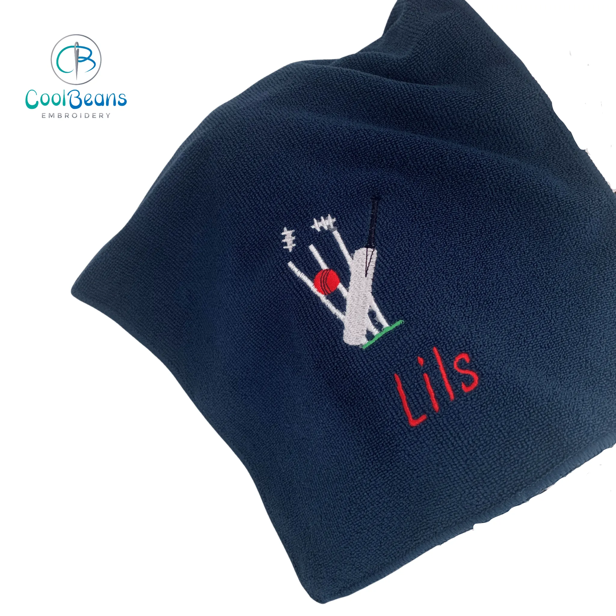 Sports - Cricket Microfibre Towel - Personalised