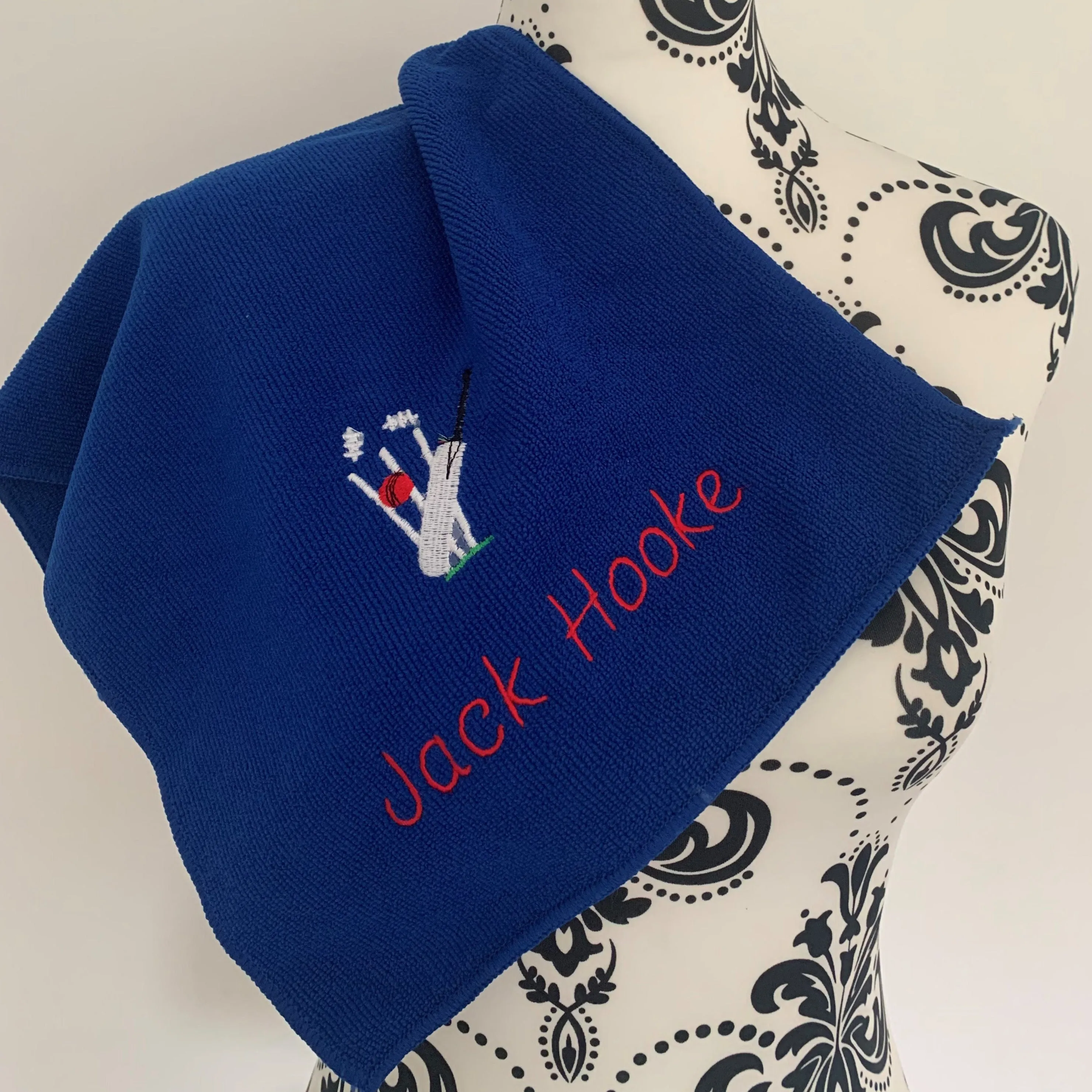 Sports - Cricket Microfibre Towel - Personalised