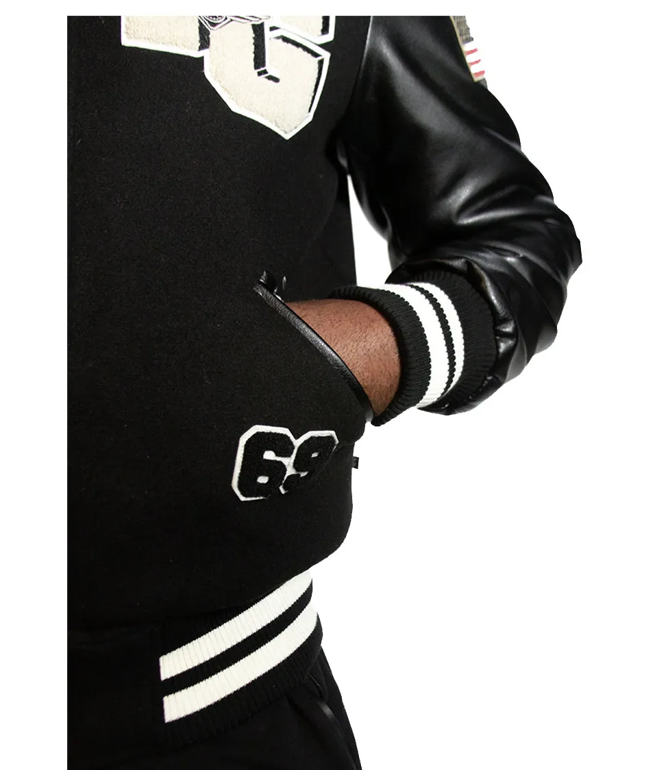 TOP GUN JACKET - TGJ2249 - BLACK/BLACK