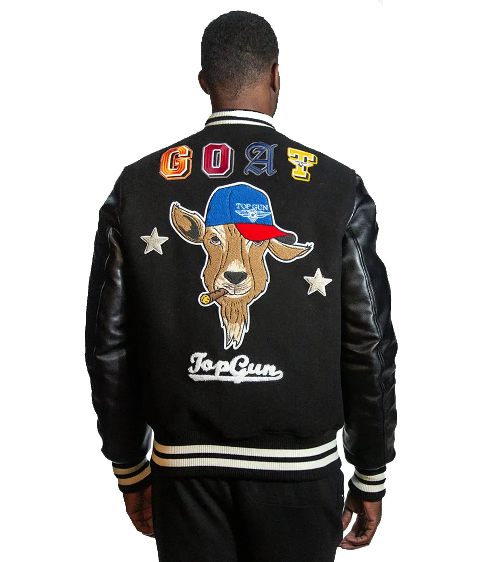 TOP GUN JACKET - TGJ2249 - BLACK/BLACK