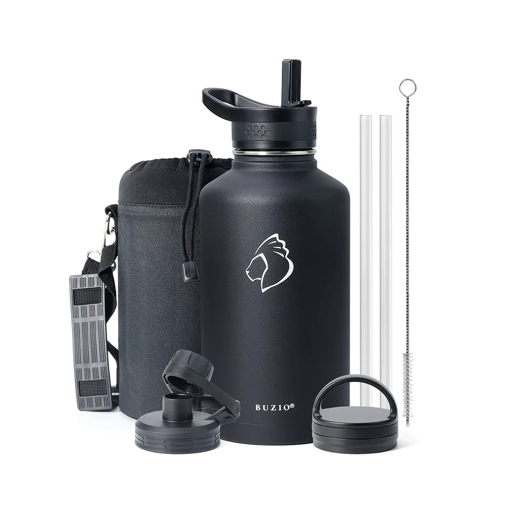 Trio Series Water Bottle with 3 Lids | 64oz
