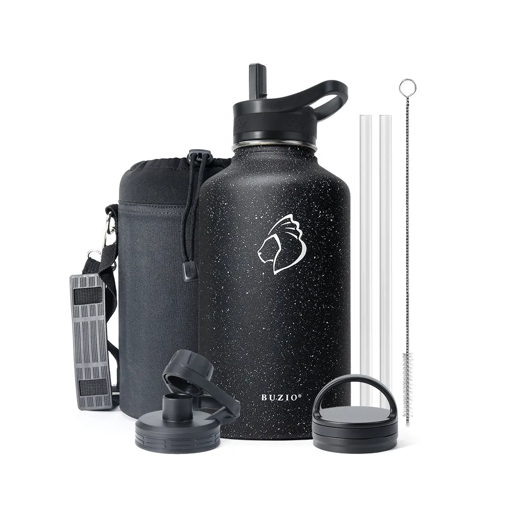 Trio Series Water Bottle with 3 Lids | 64oz