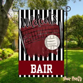 Volleyball Garden Flag