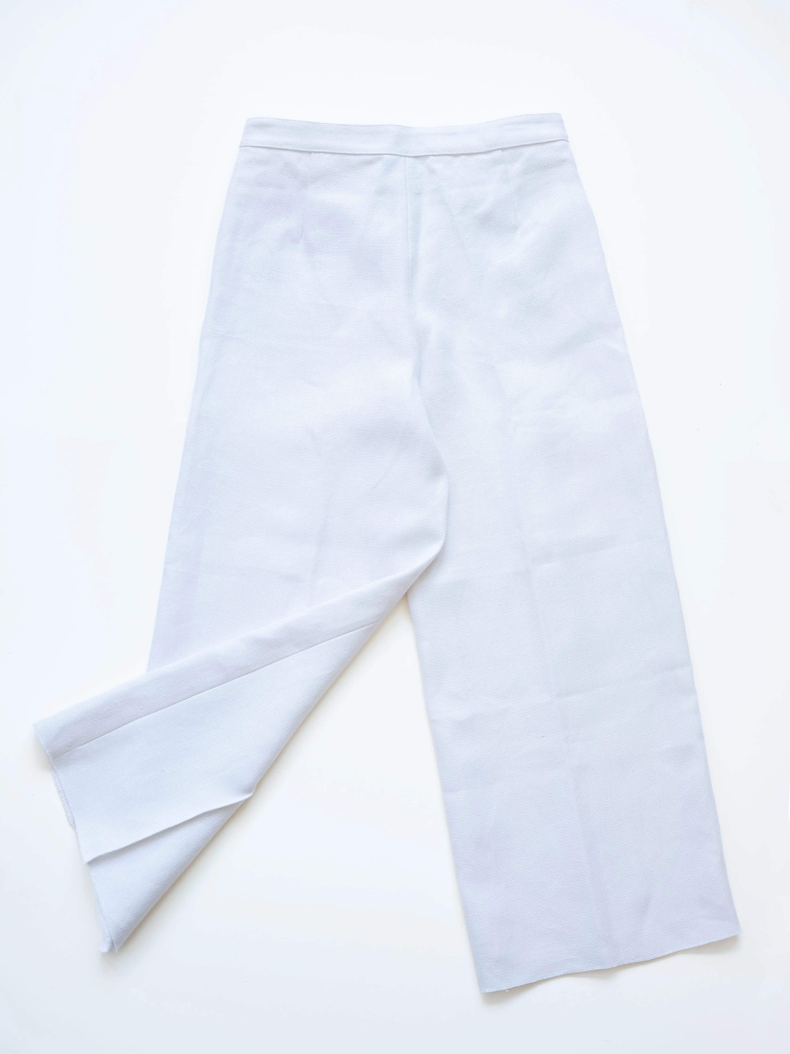 Wide Leg Trousers in Linen